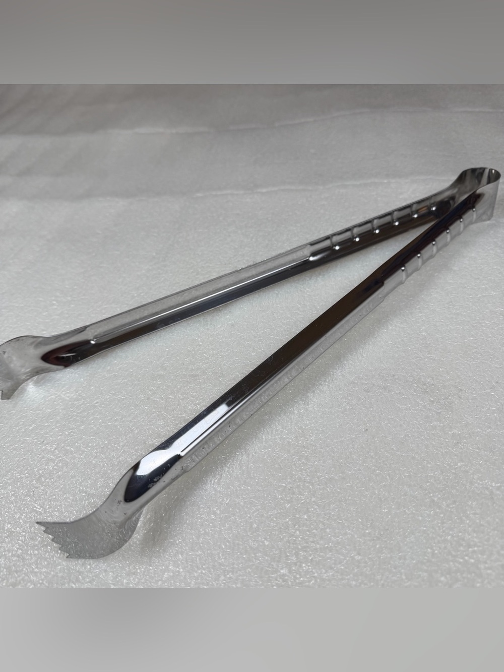 Cutco Barbecue Tongs All Stainless Steel Grill Tongs USA BBQ Grilling